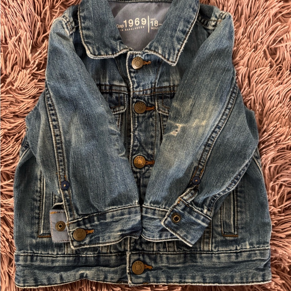 GAP Kids Blue Denim Jacket